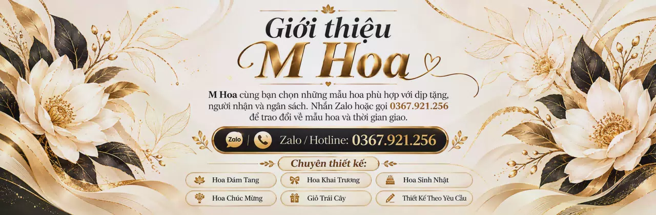 Ảnh bìa Shop hoa tươi Phường Tây Thạnh Hồ Chí Minh - Chọn sắc hoa cho người thương